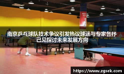 南京乒乓球队技术争议引发热议球迷与专家各抒己见探讨未来发展方向